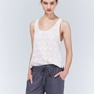 Aritzia Talula Betty Light Pink Lace Sleeveless Blouse – XS